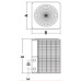 Pureblue 9.5KW Compact Heat Pump for Small Pools & Spa